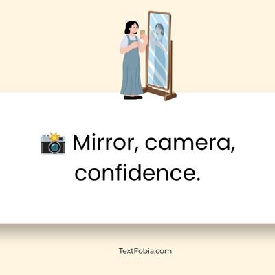 Mirror Selfie Captions for Instagram